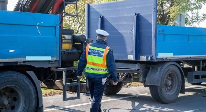 56 szabályszegés egy nap alatt – folytatódik a rendőri akció Veszprém megyében