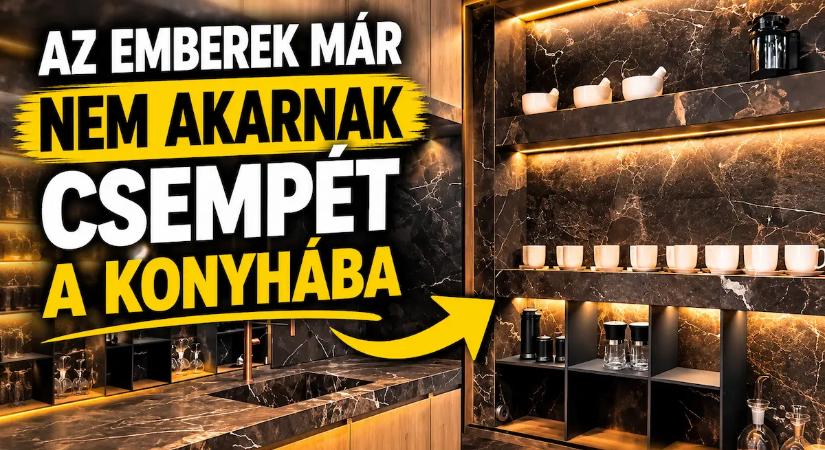 Az emberek már nem akarnak csempét a konyhába: megjelent egy új trend, ami a dizájnjával hódít
