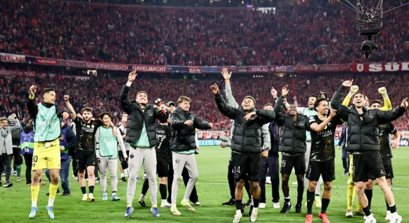 A címvédő PSG lesz az Arsenal ellenfele a budapesti BL-döntőben