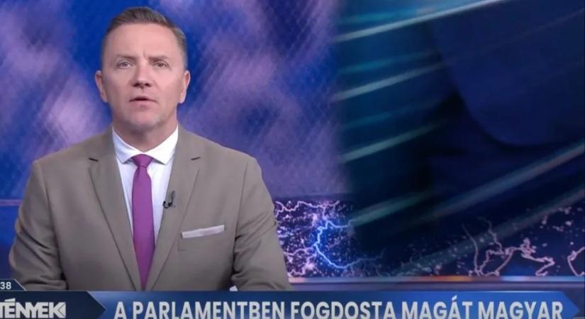 Magyar Péter: Ezzel a képpel búcsúzom a magyar média valaha volt leghitványabb műsorától