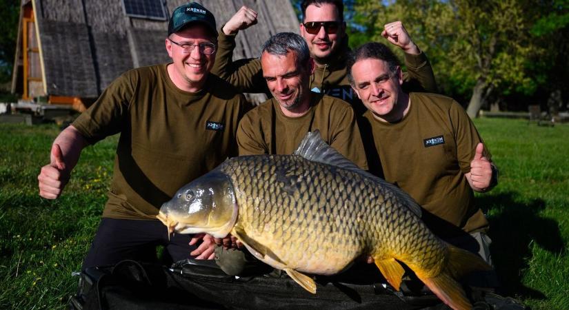 Brutális pontyvadászat zajlik a Tisza-tavon: megjöttek az első fotók a kapitális halakról