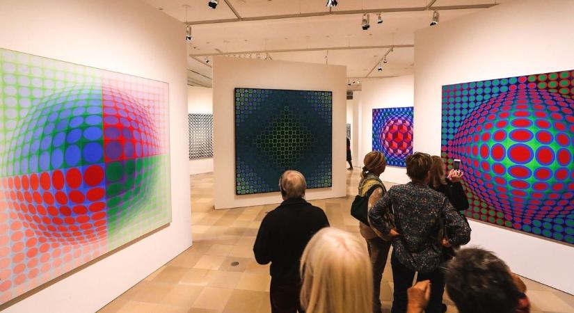 Weboldalon kalauzolják a Vasarely-rajongókat