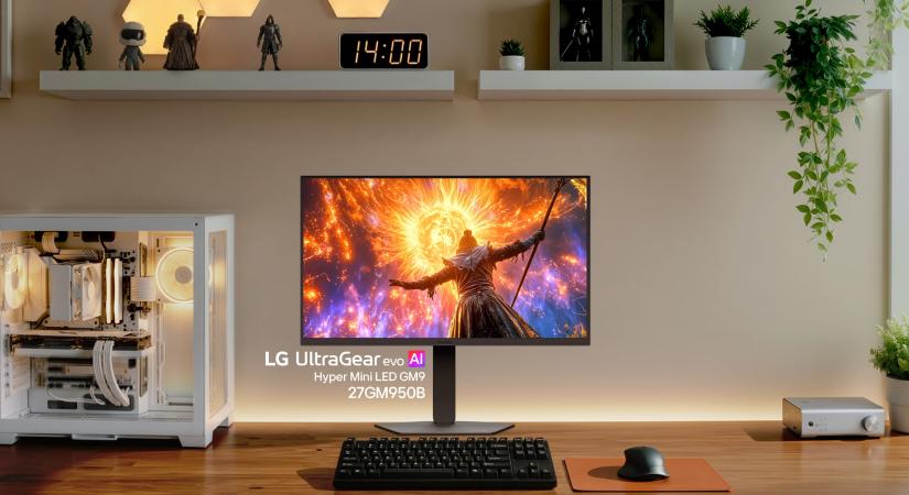 Az LG bemutatja első UltraGear evo Hyper Mini LED 5K gaming monitorát