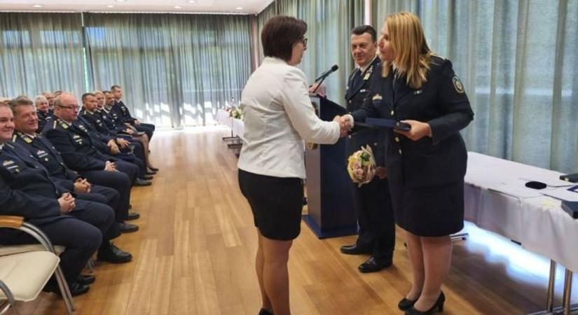 Ő lett az év rendvédelmi alkalmazottja Tolnában