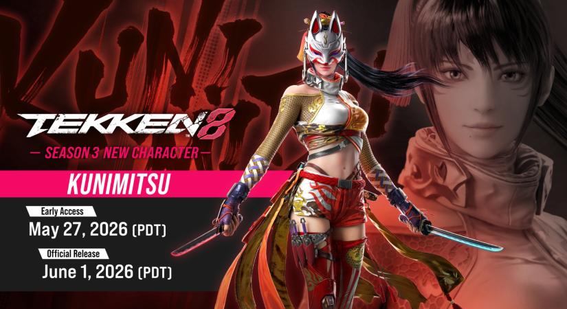 Júniusban érkezik Kunimitsu a Tekken 8-ba