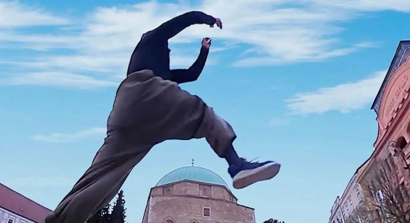 Így még soha nem láttad a várost! Most a baranyai ninja bőrébe bújhatsz (VIDEÓ)
