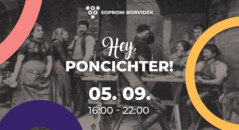 Soproni Borvidék: Poncichter ünnepen vehetnek részt az érdeklődők