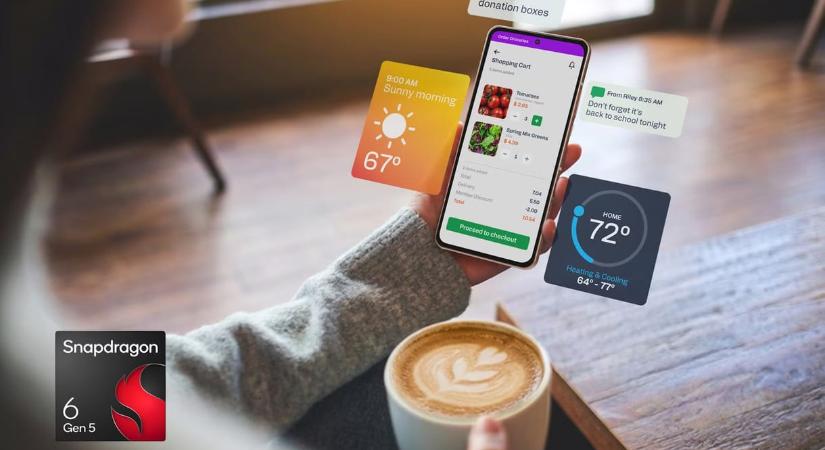 Sok mag, 77%-os javulás: felpörgetheti a középkategóriás mobilokat a Qualcomm új processzora