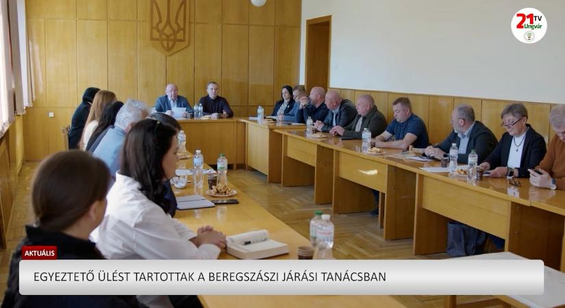 Aktuális (2026.05.07) - Egyeztető ülést tartottak a Beregszászi Járási Tanácsban (videó)