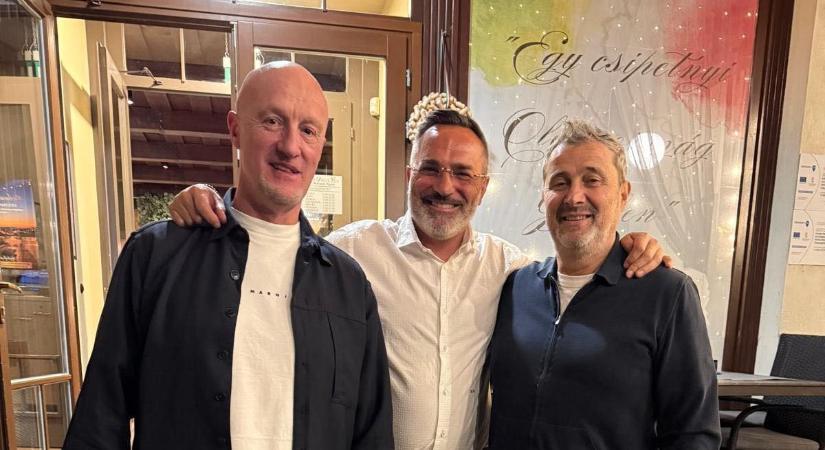Marco Rossi a szomszédos vármegyében vacsorázott - Fotó