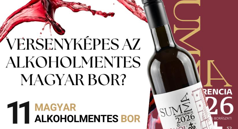 Lehet alkoholmentes egy bor… de lehet versenyképes is?
