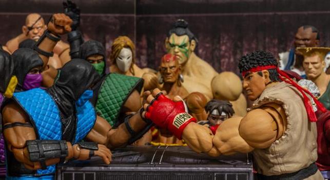 A Street Fighter karakterei is tiszteletüket tehetik a Mortal Kombatban