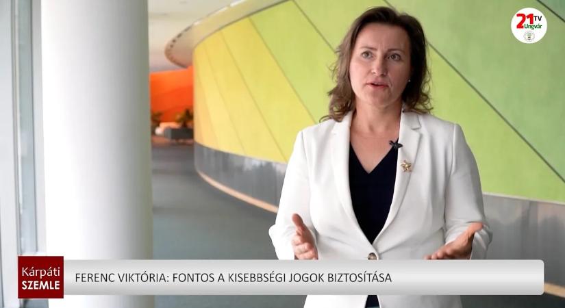 Ferenc Viktória: fontos a kisebbségi jogok biztosítása (videó)