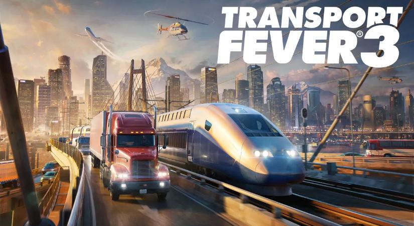 Kiadót talált a Transport Fever 3, a Paradox Interactive gondozásában még idén jöhet a stratégia