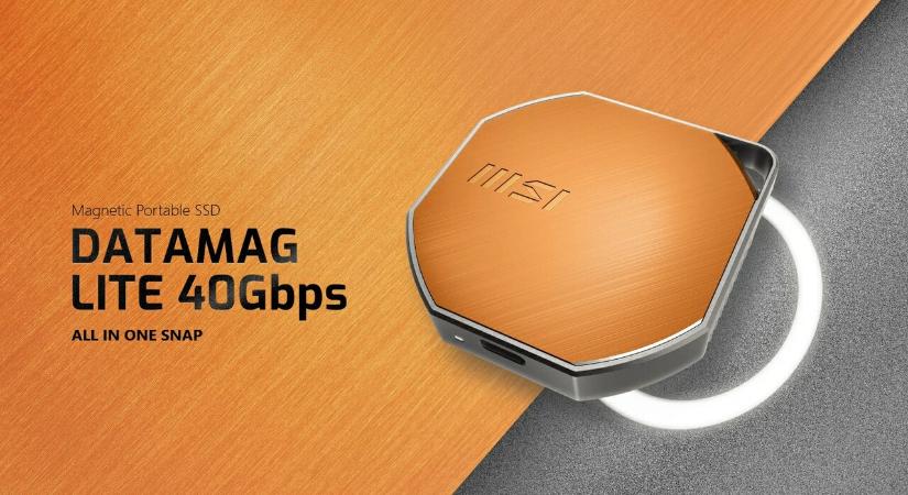 Brutális tempót diktál az MSI MagSafe-kompatibilis külső SSD-je