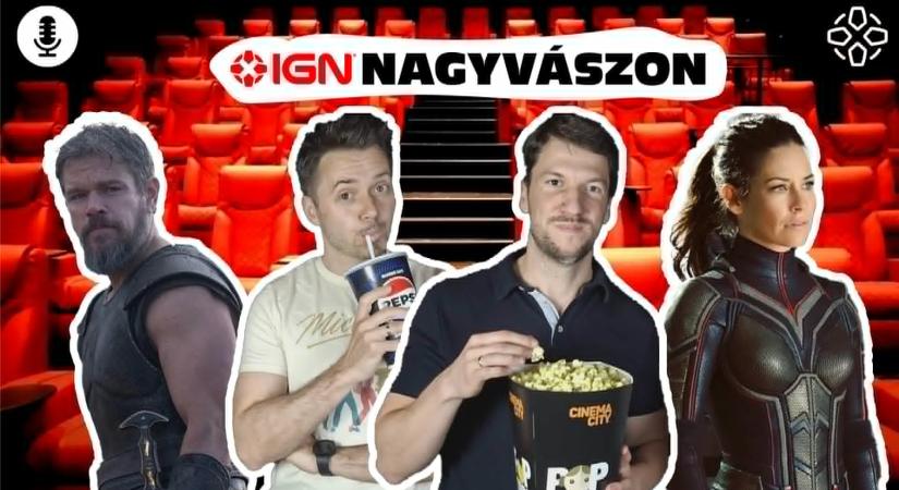 [VIDEÓ/PODCAST] Az ember elveszi az MI munkáját, a Darázs szerint pedig undorító a Marvel - IGN Nagyvászon #28