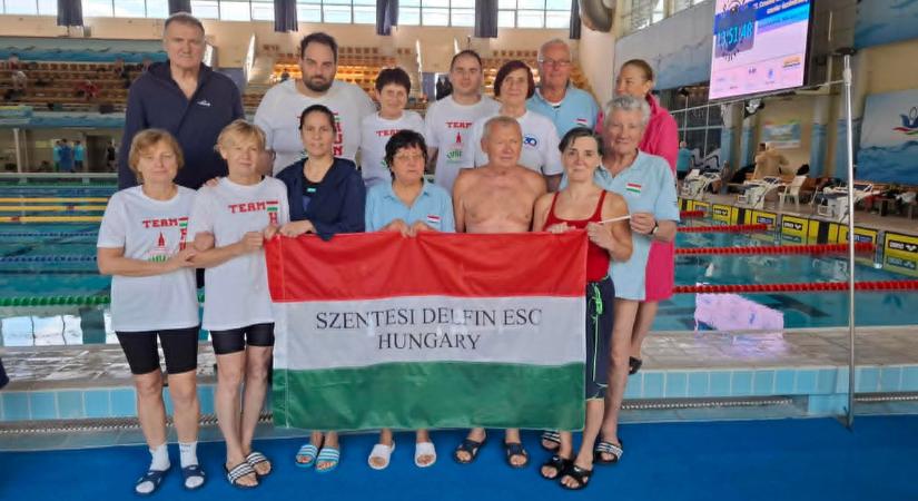 "Gyorskirálynőnek" választották meg a Szentesi Delfin ESC szenior úszóját