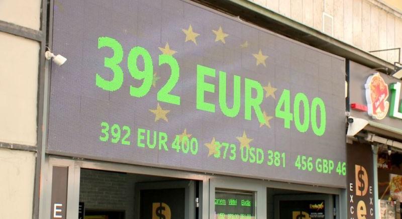 Nagyot izmozik ma a forint, szépen cibálja az eurót