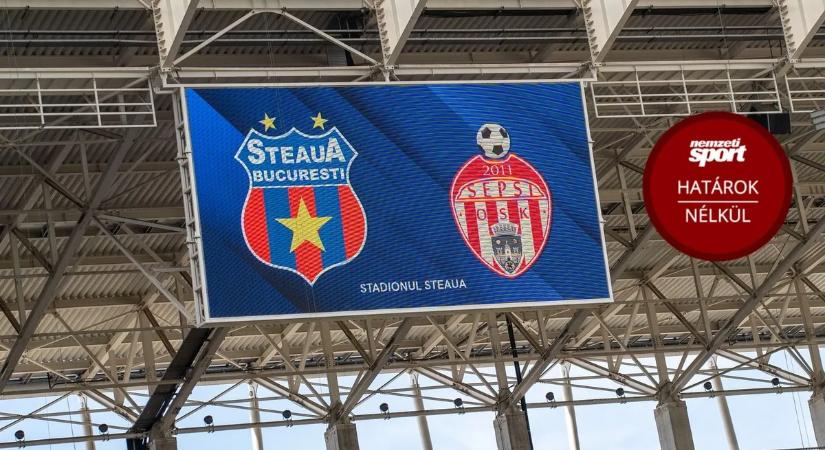 Liga 2: Husztit kiállították, a Sepsi elrontotta a Steaua jubileumát