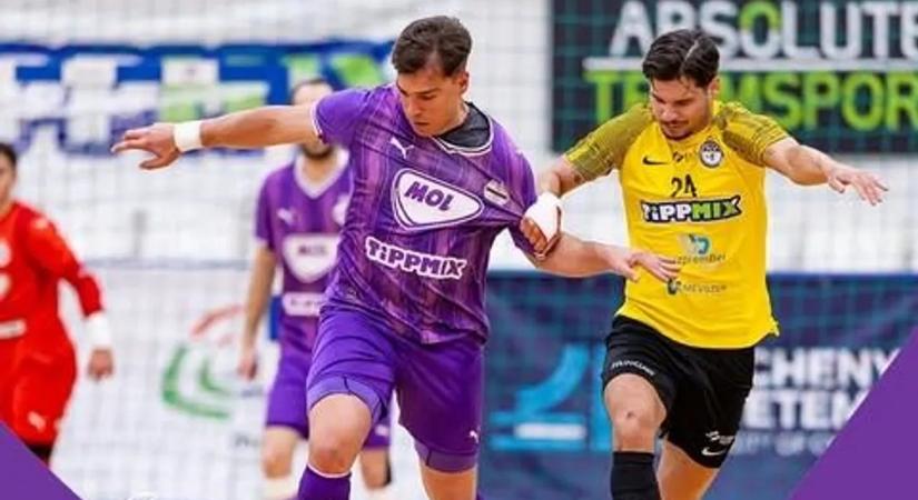 Az Újpest idegenben nyert a Veszprém ellen a férfi futsal NB I-ben