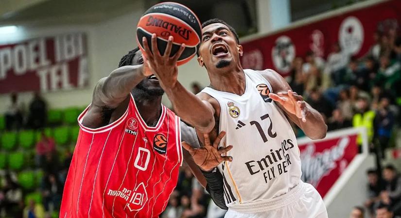 Euroliga: idegenbeli győzelemmel a négyes döntőben a Real Madrid