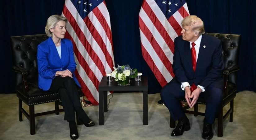 Hivatalos: Trump megkegyelmezett Ursula von der Leyennek, de telefonon keresztül megfenyegette – Amerika eddig adott időt Európának