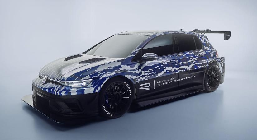 Oldalsó kipufogós kőkemény csúcs Golf R a Volkswagentől