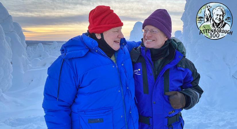 „Visszavonulás? Nem ismeri a szót” – A ma 100 éves Sir David Attenborough barátjával és kollégájával, Mike Guntonnal beszélgettünk