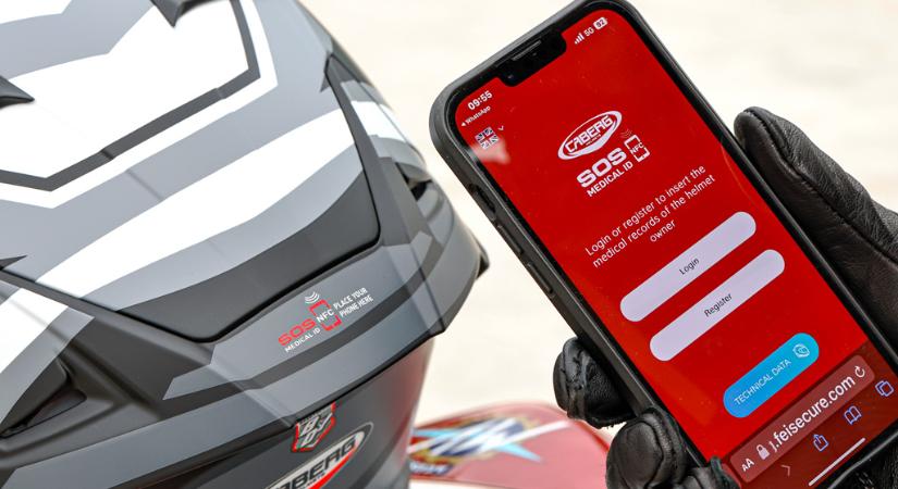 Kütyü, ami életet menthet? – Caberg SOS Medical ID sisakok