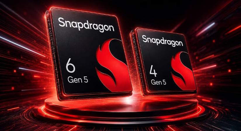 Bemutatta a Qualcomm az új generációs Snapdragon 4 és Snapdragon 6 chipeket