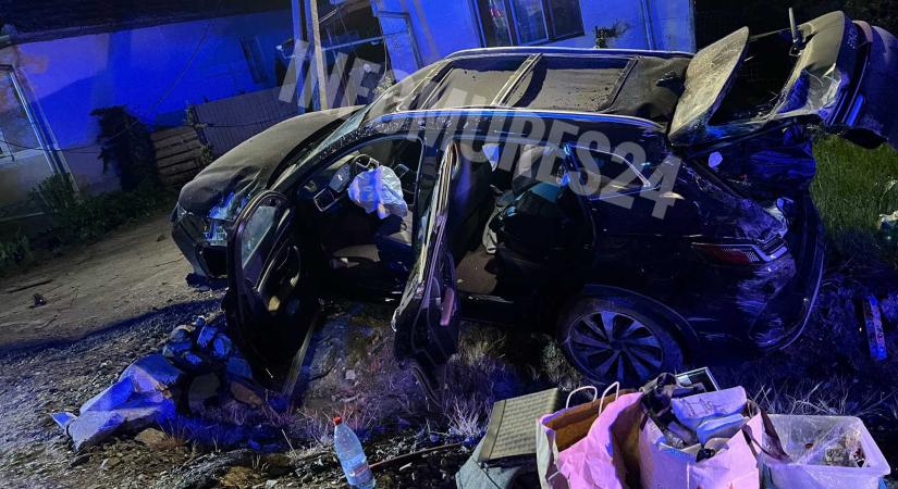 Súlyos baleset történt Balavásár és Szováta között – egy 4 éves kislány is az autóban volt (VIDEÓ)
