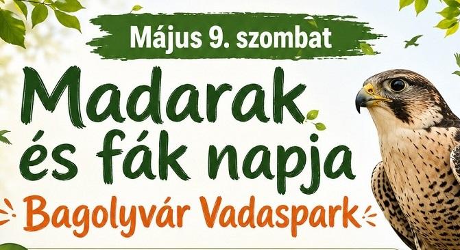 Madarak és fák napja lesz szombaton a szolnoki Bagolyvár Vadasparkban