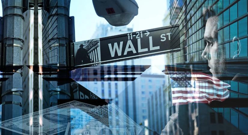Az európainál kisebb mértékben estek a Wall Street-i indexek