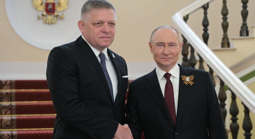 Szombaton Putyin a kétoldalú együttműködés lehetőségeiről tárgyal a szlovák kormányfővel