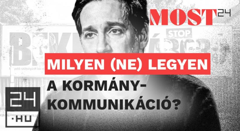 „Önmagában, hogy az állam kommunikál, egyáltalán nem rossz dolog” – Gulyás János és Marosi Gergely a Most24-ben