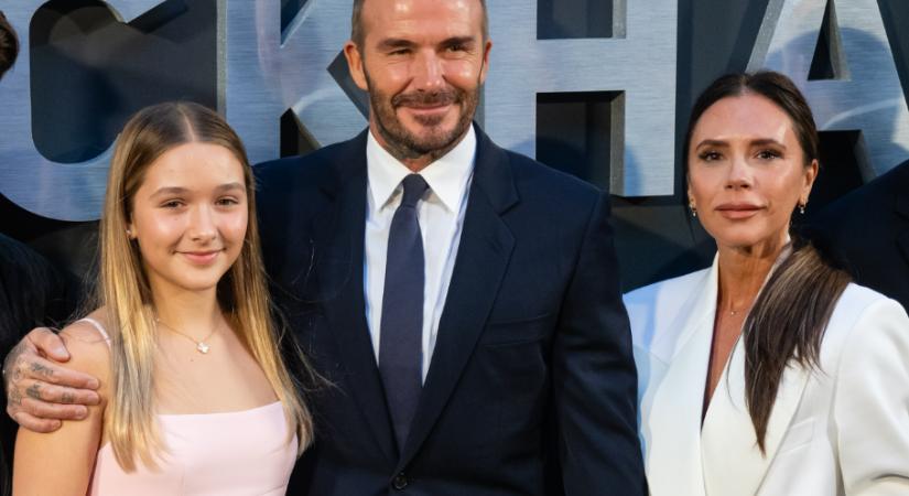 Bajba került Harper Beckham új beauty márkája