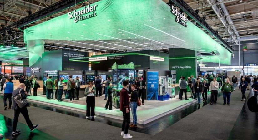 Új szintre emelik az ipari vállalatok versenyképességét a Schneider Electric Hannover Messe-n bemutatott megoldásai