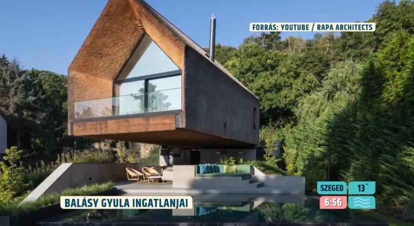 „Milliárdos nagyságú ingatlanportfólió” – ennyit érhet Balásy Gyula tihanyi lebegővillája