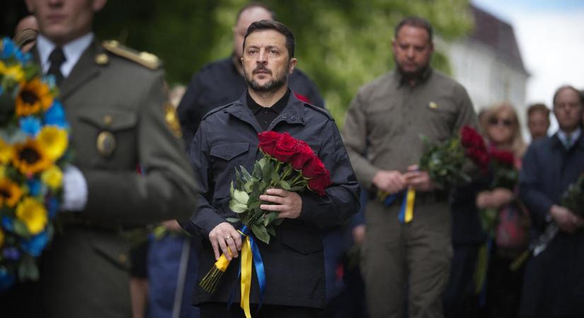 Volodimir Zelenszkij: Az orosz agressziót le tudja és le is kell győznie az egyesült szabad világnak