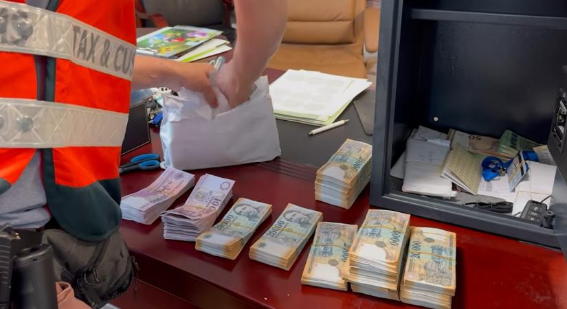 Strómanok, fiktív számlák, eltűn milliárdok: 180 pénzügyőr csapott le egyszerre – videó
