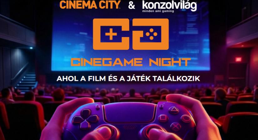 Újra itt van a CineGame Night