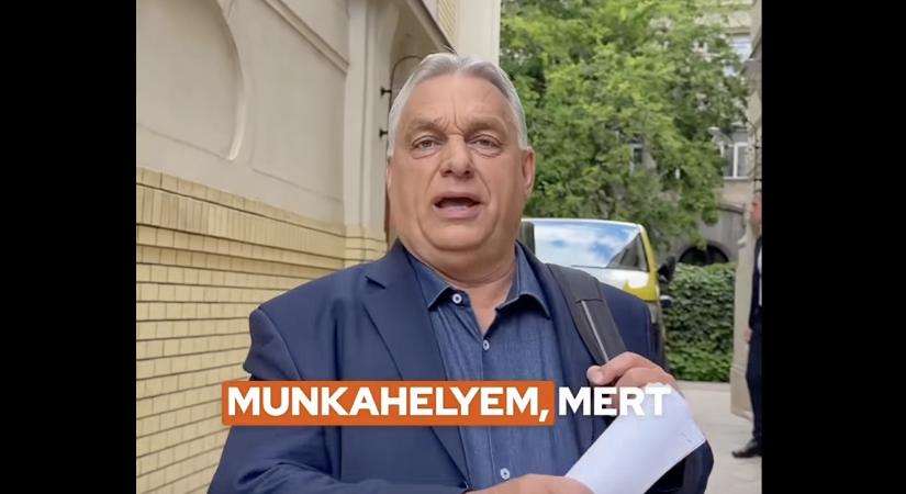 Itt tart Orbán: a Lendvay utcában a régi csapattal forgatott, és Dopemanhez is elmegy