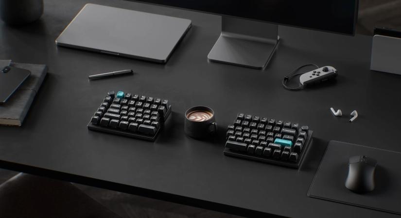 A Keychron eddigi legergonomikusabb klaviatúrája megszabadul a kábelektől