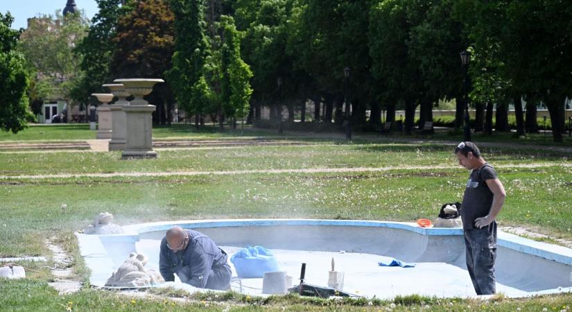 Újraindítják Szolnok egyik leghíresebb látványosságát, városszerte megkezdődtek a munkák