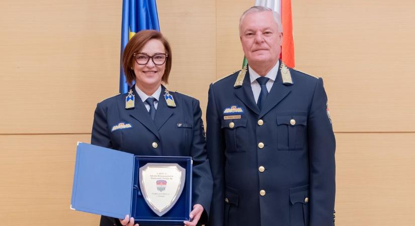 Rangos díj a vármegyében: Farkas Csilla lett a bűnmegelőzés arca