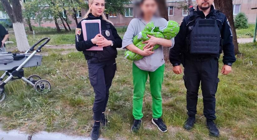 Ungváron a rendőrség megtalálta az elraboltnak hitt csecsemőt
