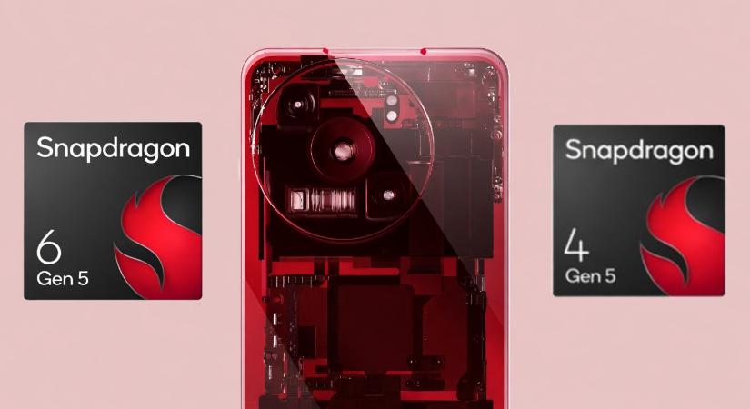 Bemutatkozott a Snapdragon 6 Gen 5 és a Snapdragon 4 Gen 5