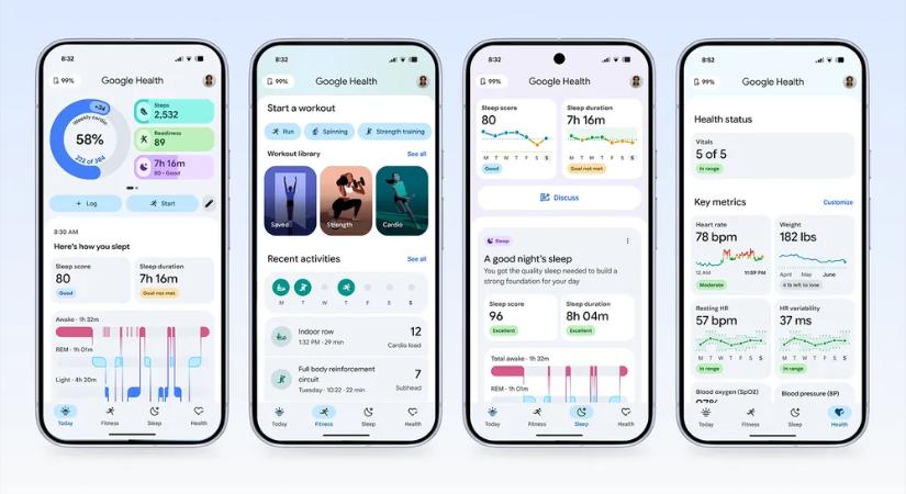 Vége a Fitbitnek – 15 év után a Google teljesen leváltja a fitnesz-alkalmazást