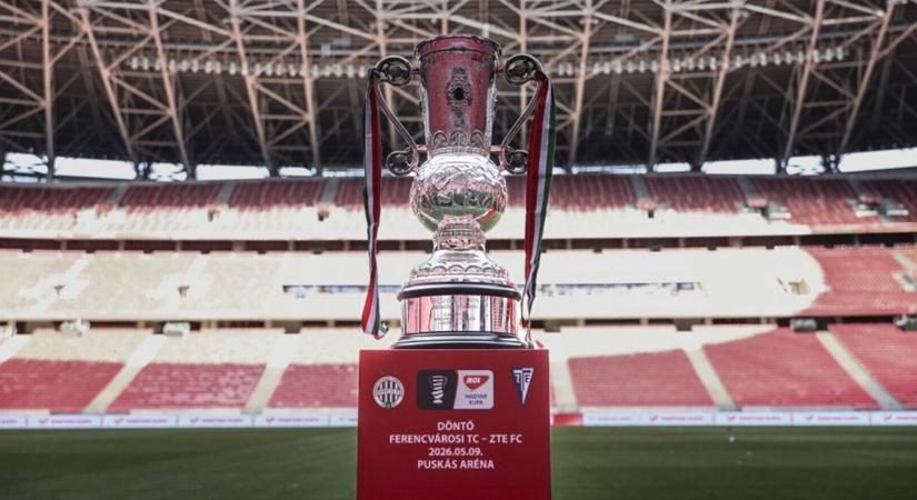Ferencváros–ZTE FC: minden, amit tudni kell a döntőről – irány a Puskás Aréna!