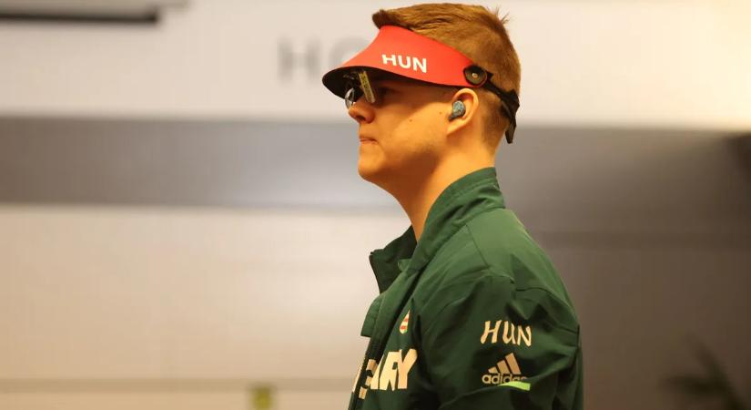 Rédecsi Máté jól kezdett gyorstüzelő pisztolyban a sportlövő Eb-n